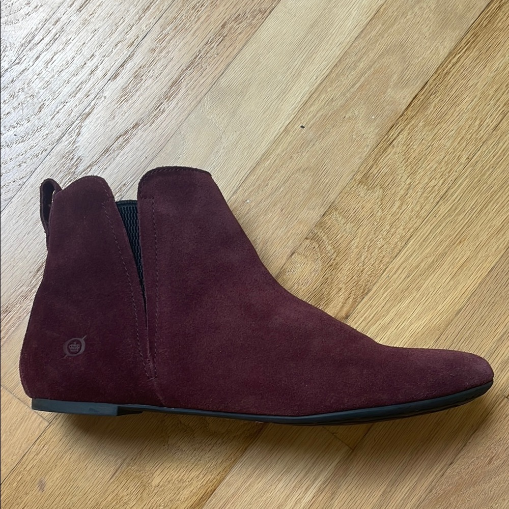Born Brown Ankle Boots with Classic Design
